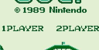 Golf Gameboy Screenshot