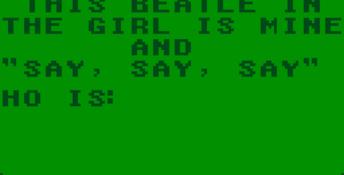 Jeopardy! (1991) Gameboy Screenshot