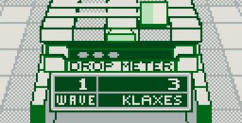 Klax Gameboy Screenshot