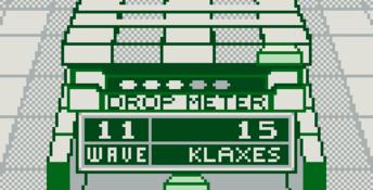 Klax Gameboy Screenshot