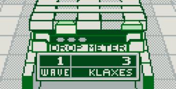 Klax Gameboy Screenshot