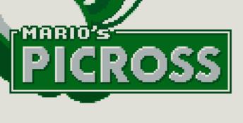 Marios Picross Gameboy Screenshot