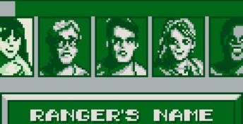 Mighty Morphin Power Rangers Gameboy Screenshot