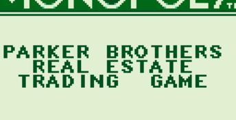 Monopoly Gameboy Screenshot