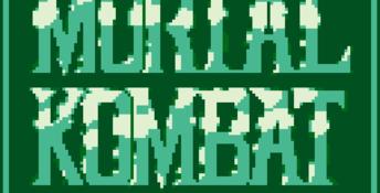 Mortal Kombat Gameboy Screenshot