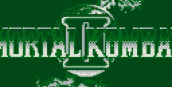 Mortal Kombat 2 Gameboy Screenshot
