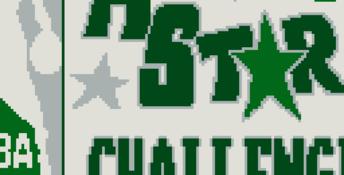 NBA All-Star Challenge Gameboy Screenshot