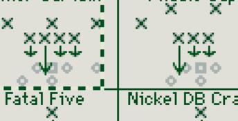 NFL Quarterback Club 96 Gameboy Screenshot