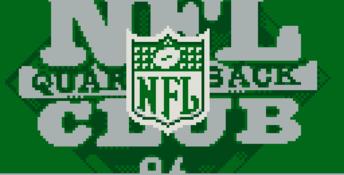 NFL Quarterback Club 96 Gameboy Screenshot