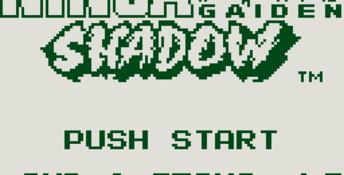 Ninja Gaiden Shadow Gameboy Screenshot