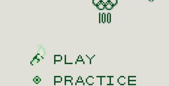 Olympic Summer Games Gameboy Screenshot
