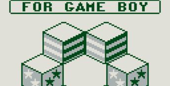 Q-bert for Game Boy Gameboy Screenshot
