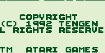 Race Drivin Gameboy Screenshot