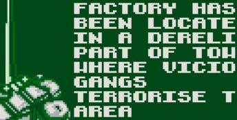 RoboCop 2 Gameboy Screenshot