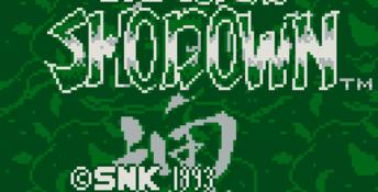 Samurai Shodown Gameboy Screenshot