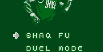 Shaq Fu Gameboy Screenshot