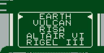 Star Trek: The Next Generation Gameboy Screenshot