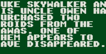 Star Wars Gameboy Screenshot