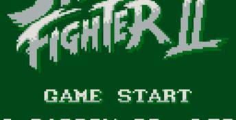 Street Fighter II Gameboy Screenshot