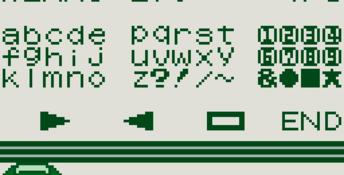 Super Black Bass Gameboy Screenshot
