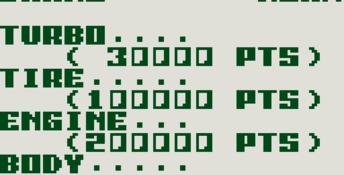 Super Chase H.Q. Gameboy Screenshot