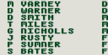 Super Kick Off Gameboy Screenshot