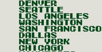 Tecmo Bowl Gameboy Screenshot