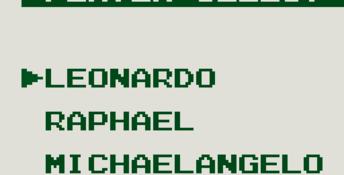Teenage Mutant Ninja Turtles Gameboy Screenshot