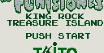 The Flintstones: King Rock Treasure Island Gameboy Screenshot