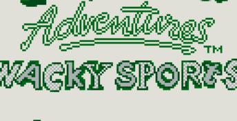 Tiny Toon Adventures: Wacky Sports Gameboy Screenshot