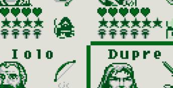 Ultima: Runes of Virtue II Gameboy Screenshot