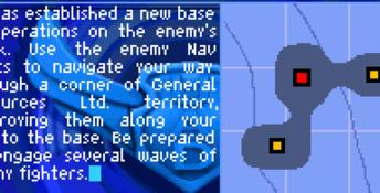 Ace Combat Advance GBA Screenshot