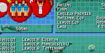 Alex Ferguson's Player Manager 2002 GBA Screenshot