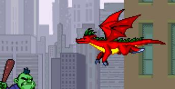 American Dragon: Jake Long -- Rise of the Huntsclan GBA Screenshot