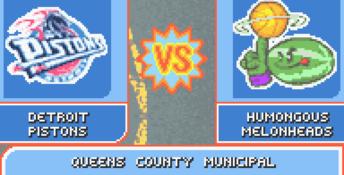 Backyard Basketball GBA Screenshot
