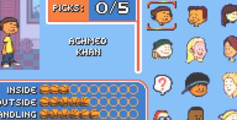 Backyard Basketball GBA Screenshot