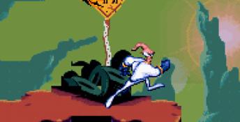 Earthworm Jim GBA Screenshot