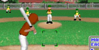 Little League Baseball GBA Screenshot