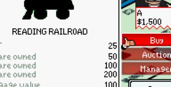 Monopoly GBA Screenshot