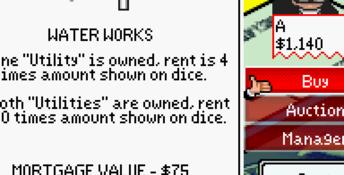 Monopoly GBA Screenshot