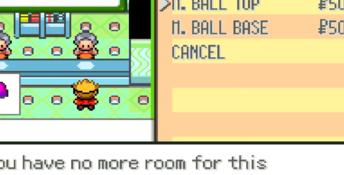 Pokemon Blazed Glazed GBA Screenshot