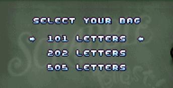Scrabble Blast! GBA Screenshot