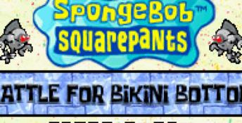 SpongeBob SquarePants: Battle for Bikini Bottom GBA Screenshot