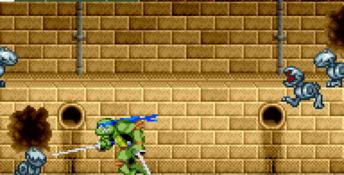 Teenage Mutant Ninja Turtles GBA Screenshot