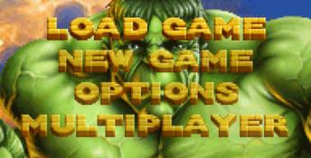 The Incredible Hulk GBA Screenshot