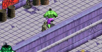 The Incredible Hulk GBA Screenshot