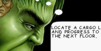 The Incredible Hulk GBA Screenshot