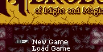 Heroes of Might and Magic GBC Screenshot