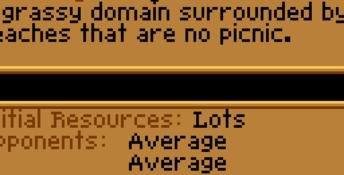 Heroes of Might and Magic GBC Screenshot