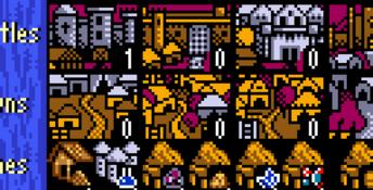Heroes of Might and Magic GBC Screenshot